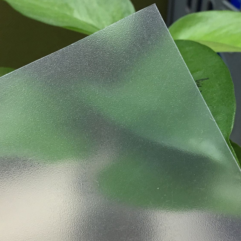 透明PVC细砂片
